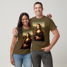 Klassiek Mona Lisa T-shirt