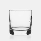 Klassiek Monogram Fancy Lijst Custom Whisky Glas (Rechts)