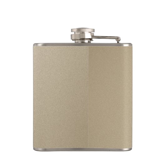 Klassiek Monogram Gouden Bruidsjonkers Heupfles (Achterkant)