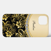 Klassiek Monogram Ontwerp Case-Mate iPhone Case (Achterkant (horizontaal))