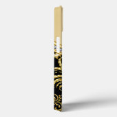 Klassiek Monogram Ontwerp Case-Mate iPhone Case (Achterkant / Rechts)