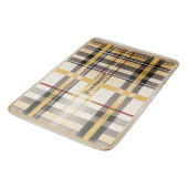 Klassiek Monogram Tan en Taupe Plaid Badmat (Gekanteld)