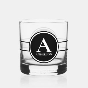 Klassiek monogram whiskyglas whisky glas