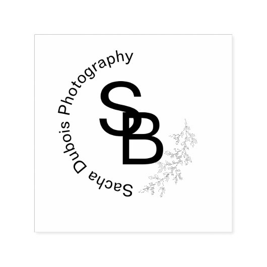 KLASSIEK MONOGRAM ZELFINKTENDE STEMPEL (Design)