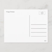 Klassiek, mooi kerstcadeautje afbeelding feestdagenkaart (Achterkant)
