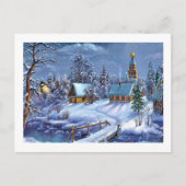 Klassiek, mooi kerstcadeautje afbeelding feestdagenkaart (Voorkant)