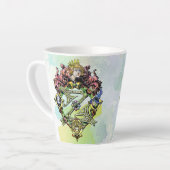 Klassiek mooie Tovenaar van Oz Royalty-theebeker Latte Mok (Linkerhoek)