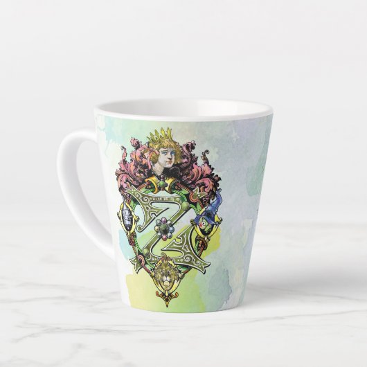 Klassiek mooie Tovenaar van Oz Royalty-theebeker Latte Mok (Linkerhoek)