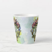 Klassiek mooie Tovenaar van Oz Royalty-theebeker Latte Mok (Voorkant)