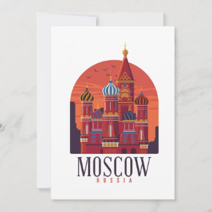Klassiek Moskou Rusland Kremlin Architectuur Kaart