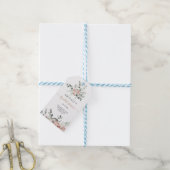 Klassiek mosterd roze roze Vrijgezellenfeest Cadeaulabel (Met Touw)