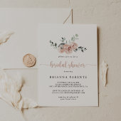 Klassiek mosterd roze roze Vrijgezellenfeest Kaart