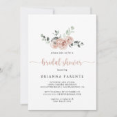 Klassiek mosterd roze roze Vrijgezellenfeest Kaart (Voorkant)