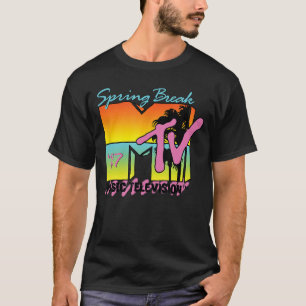 Klassiek MTV Logo Spring Break 87 T-shirt
