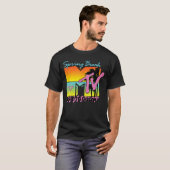 Klassiek MTV Logo Spring Break 87 T-shirt (Voorkant volledig)