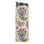 Klassiek naadloos paisley patroon ontwerp. thermosbeker (Geroteerd rechts)