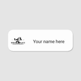 Klassiek Naambadge Naamplaatje