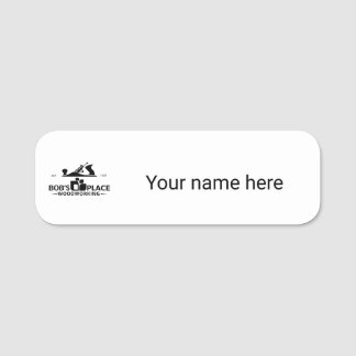Klassiek Naambadge Naamplaatje