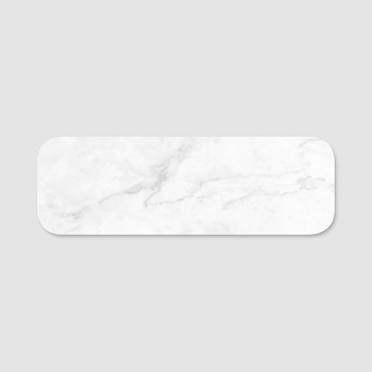 Klassiek Naamlabel Naamplaatje (Voorkant)