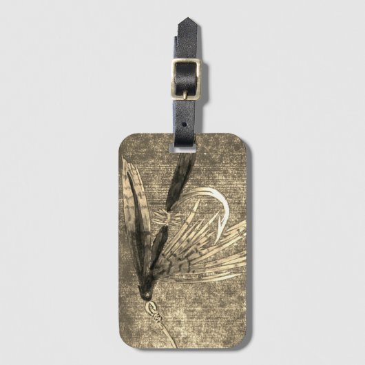 Klassiek natte Bagagelabel (Voorkant (verticaal))