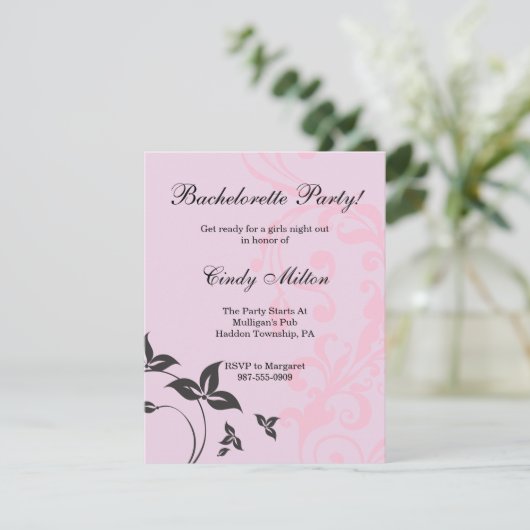 Klassiek Natuurontwerp Kaart (Staand voorkant)