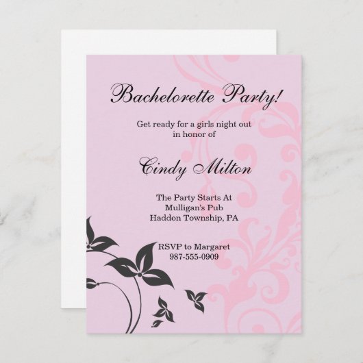 Klassiek Natuurontwerp Kaart (Voorkant / Achterkant)