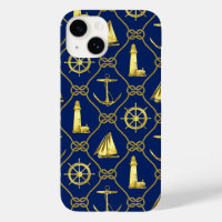 Klassiek Nautical Gold Blue