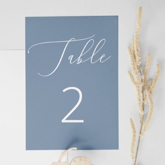 Klassiek nautisch stoffig blauwe leisteen script b kaart