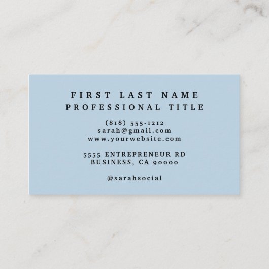 Klassiek nautisch Visitekaartje | Maritime Pro (Achterkant)