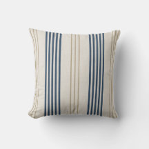 Klassiek Navy Blauwe Ticking Streep Patroon