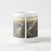 Klassiek New York City, Manhattan, Brooklyn Bridge Grote Koffiekop (Voorkant)