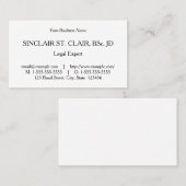 Klassiek, nostalgisch, en Visitekaartje van de Ki (Voorkant / Achterkant)