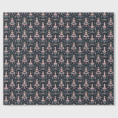 Klassiek Notenkraker Ballet, Roze Moeder Ginger Cadeaupapier (Vlak)