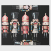 Klassiek Notenkraker Kerst Wrapping Papier (Vlak)