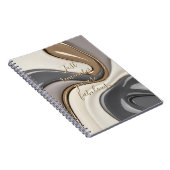 Klassiek notitieboek in stijlvolle vormgeving (Rechterzijde)