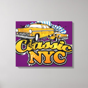 Klassiek NYC Canvas Afdruk