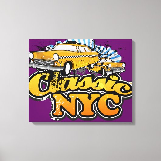 Klassiek NYC Canvas Afdruk (Voorkant)
