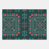  Klassiek Oekraïnse ondertitelingspatroon Inpakpapier Vel (Voorkant 3)