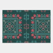  Klassiek Oekraïnse ondertitelingspatroon Inpakpapier Vel (Voorkant 2)