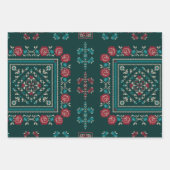  Klassiek Oekraïnse ondertitelingspatroon Inpakpapier Vel (Voorkant)