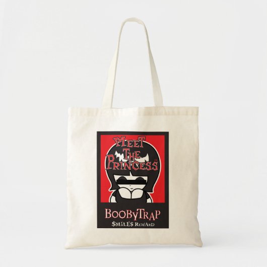 Klassiek ontmoeten de prinses Boobytrap Tote Bag (Voorkant)