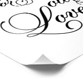 Klassiek | Ontvangteken Foto Afdruk (Hoek)