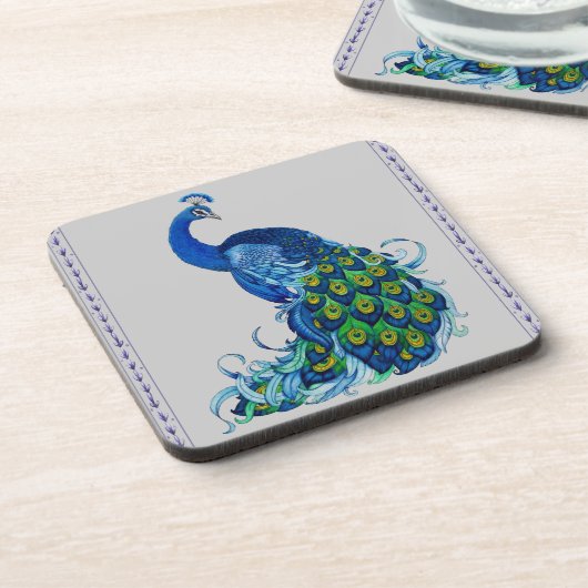 Klassiek ontwerp bier onderzetter (Linkerzijde)