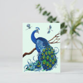 Klassiek ontwerp briefkaart (Staand voorkant)