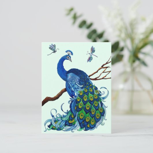 Klassiek ontwerp briefkaart (Staand voorkant)