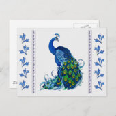 Klassiek ontwerp briefkaart (Voorkant / Achterkant)