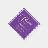 Klassiek ontwerp Class Reunion Servet (Hoek)