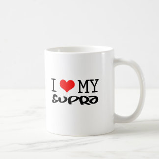 Klassiek ontwerp "I Love My Supra" Koffiemok
