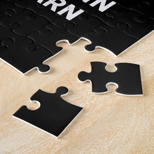 Klassiek ontwerp, ik verlies nooit. Ik woon ofwel Legpuzzel (Zijkant)