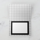  Klassiek ontwerp leeg Bedankkaart (Binnen)